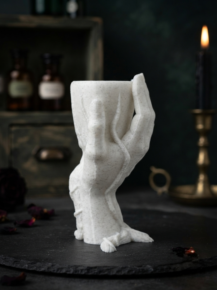 Femme Form Planter – 3D Printed Gothic Sculptural Pot