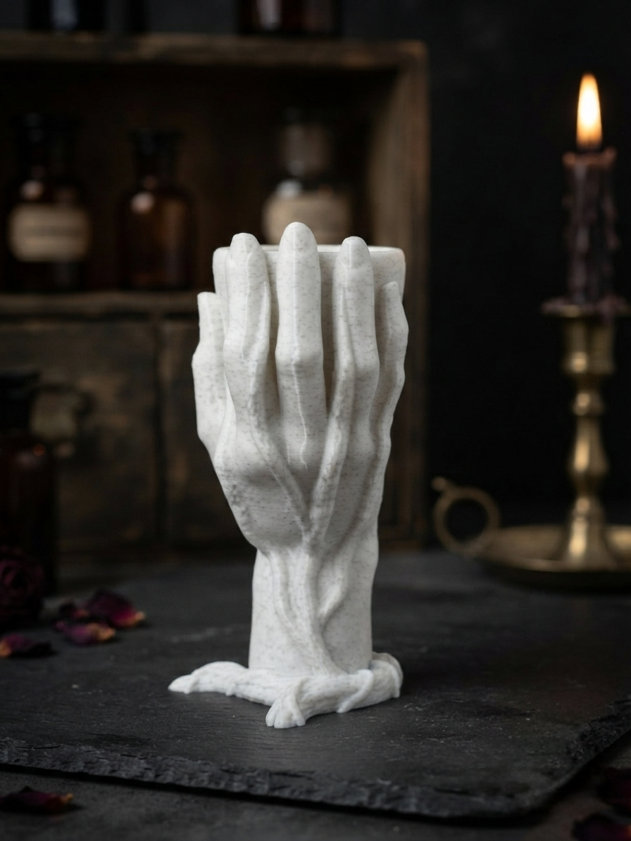 Femme Form Planter – 3D Printed Gothic Sculptural Pot